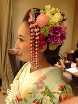 ブラーノ(Burano)&nbsp;和装色打掛和髪