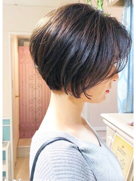 ロンド 表参道店(Lond) 【津賀雅也】３０代大人美人向け丸みショートボブ ♪