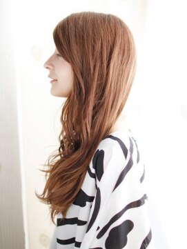 ナル 白山神社参道通り店(nalu) かきあげバングのミックスカールスタイル