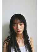 黒髪ロング