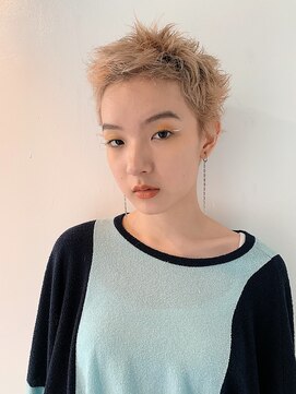 アカ(ACA) 【ACA】ブロンドベリーショート◎オシャレさんにオススメ！