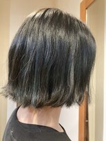 ムスビ(hair musubi) 切りっぱなしボブを楽しむ