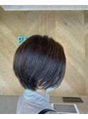 お客様スナップ ショートボブ