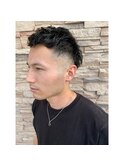 外国人風メンズヘア