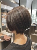 【木村】大人可愛い前下がりショートボブ