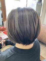 トップヘアー 本店(TOP HAIR) グレージュツヤボブ