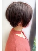 《knit銀座》大人可愛い20代30代40代ショートボブ丸み前下がり