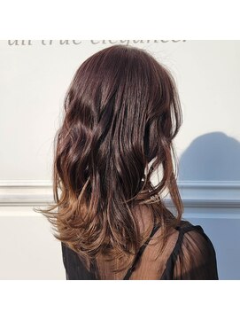 六本木美容室 白金店 20代30代40代韓国風ヘアグレージュ