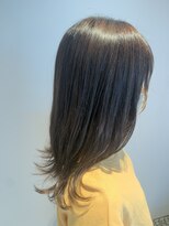 ヘアメイク ジール 羽黒店 くびれ外はね巻き