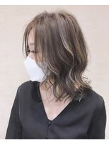 モアナ バイ ヘッドライト大宮店(Moana by HEADLIGHT)&nbsp;Moana【大宮】#ミディアムレイヤー#デジパカット#アッシュ