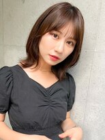 オーブ ヘアー クロイ 盛岡3号店(AUBE HAIR cloy)&nbsp;小顔くびれヘア/20代30代40代/外ハネ/韓国風