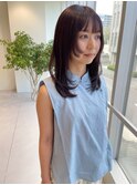 ミルクティーベージュダブルカラーインナーカラーケアブリーチ