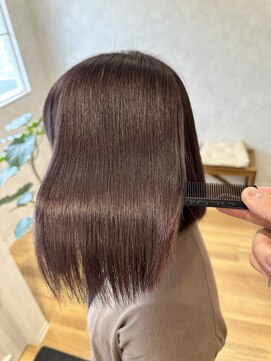 リーリエ(LILIE) 30代40代50代 髪質改善 ピンクベージュ