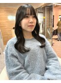 ◆韓国大宮顔周りレイヤーカットウルフカット