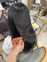アンフィシュピトロワ(AnFye spi tlow) 【髪質改善】ジュエリーシステム×【縮毛矯正】【髪質改善】