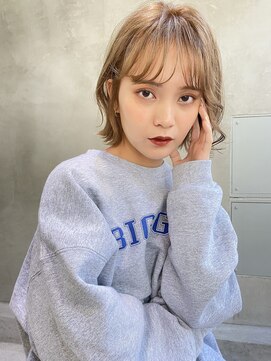 ケイト(kate) 【kate 大宮】ミルクティーベージュ×くびれショート