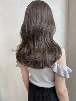 ザックラフィネ(ZACC raffine)&nbsp;グレーベージュ/レイヤーロング/透明感カラー