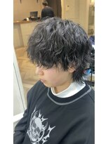 エル(EL by green) 《tomi》ショートウルフ×波巻きパーマ