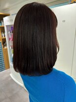 オーシャン(Ocean)&nbsp;[OCEAN Hair&Life藤原純]暖色髪質改善艶カラー/伸ばしかけボブ☆