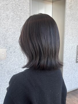 ザック ヴィ(ZACC vie) くびれボブ / ネイビーグレージュ