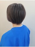 白髪活かしカラー×ショート☆