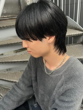 リコ ヘアアンドリラクゼーション 名駅店(LICO HAIR＆RELAXATION) 韓国マッシュウルフ　名古屋駅/名駅/メンズ