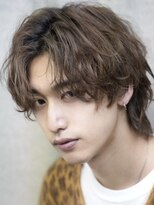 カット波巻きニュアンスパーマ