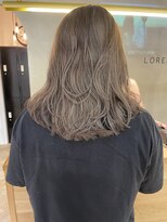 ローレン(LOREN)&nbsp;透明感髪質改善ベージュダブルカラーミルクティーグレージュ