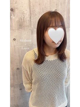 アーチ(ARCH) ミディアムレイヤー〈ARCH CHIAKI〉