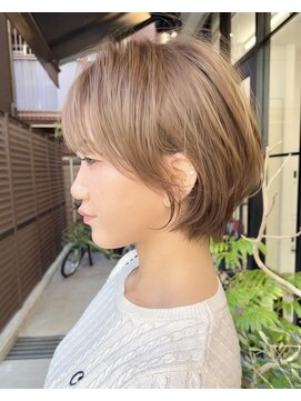 サンド 大阪梅田(sand) くびれショートヘア