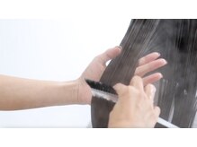 お流し＆お仕上げ<心斎橋/改質改善/韓国ヘア/レイヤーカット>