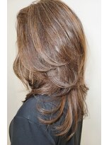 松本平太郎美容室 国立店 ロングハイレイヤー/30代40代50代60代