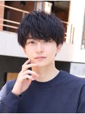 スタイリング簡単 ニュアンス束感マッシュ