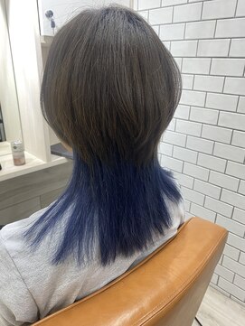 ハツ 橋本(HATSU) くびれレイヤー×ネイビーインナー