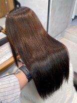 髪質改善カラー美髪トリートメントレイヤーカットハイライト銀座