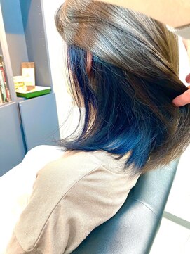 オト(oto) さりげなく魅せるインナーカラー　ケアブリーチ