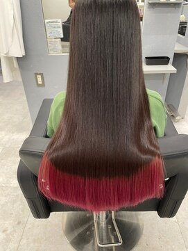 エル 新小岩(elu) 美髪/ワイドバング/レイヤーカット/くすみベージュ/新小岩駅