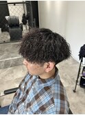縦落ちツイストスパイラルパーマ