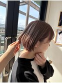 【ブリーチ/パーマ/ショート/ショート】