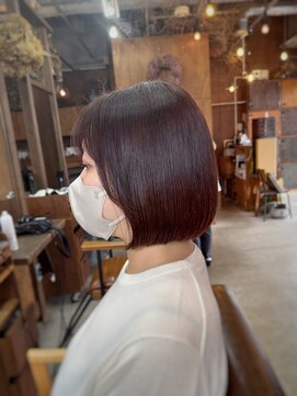 ロルド シェリ(Rold Cheri) 【山本智文】ピンクブラウンBOB