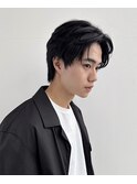 メンズセンターパート メンズカット メンズショート