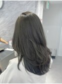 オリーブグレージュ/ブリーチなし【小山田繭】20代30代40代