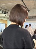 【上田】切りっぱなしボブ地毛風ストレート