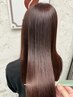 ＊カラーのみ＊髪質改善カラー＋前髪カット　9000円