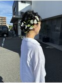 ボブヘアアレンジ