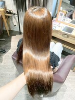 アフィナー(Afinar)&nbsp;【横浜/横浜駅】艶ブラウン×髪質改善ロング