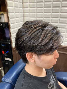 ルピナス 中田(Lupinus) ハイライトニュアンスパーマ