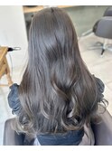 ブリーチなしWカラー　シアーグレージュ