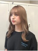 【ビフォーアフターあり】透明感ミルクティーベージュ