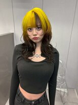 ロテ 名古屋 名駅店(Lote.) 黒髪カタログ/クラゲヘアー/オリーブグレー